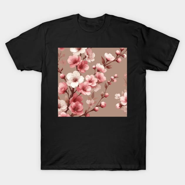 Cherry Blossom T-Shirt by Jenni Arts